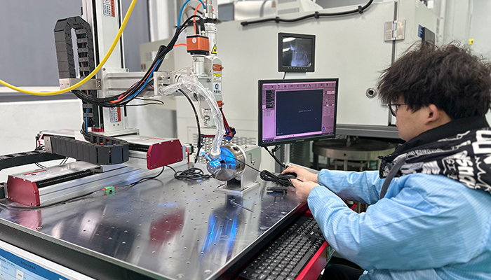 Laser welding new machine
